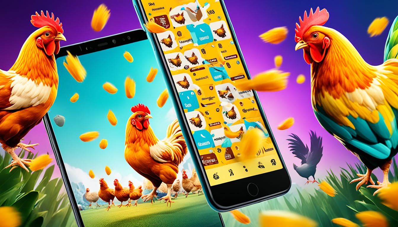 Aplikasi judi sabung ayam untuk Android/iOS